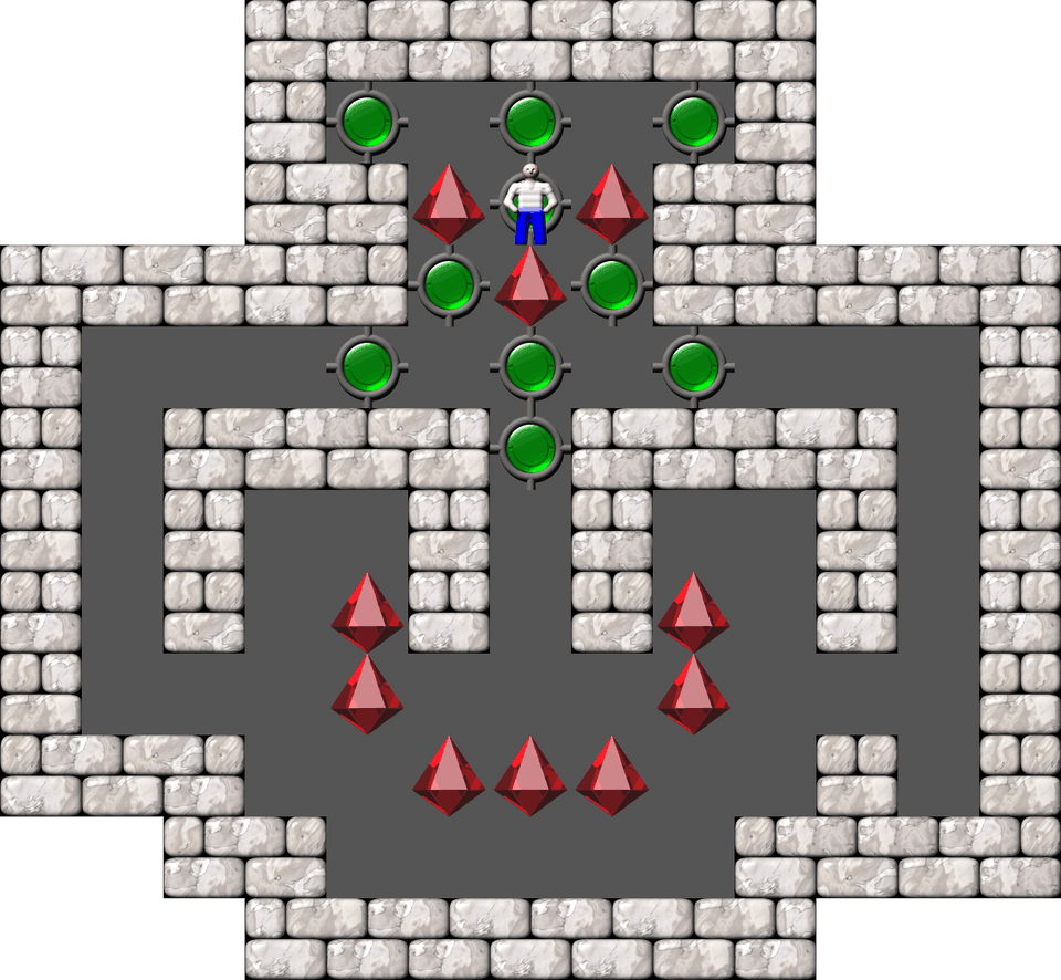 Sokoban Alberto Garcia Arranged level 49